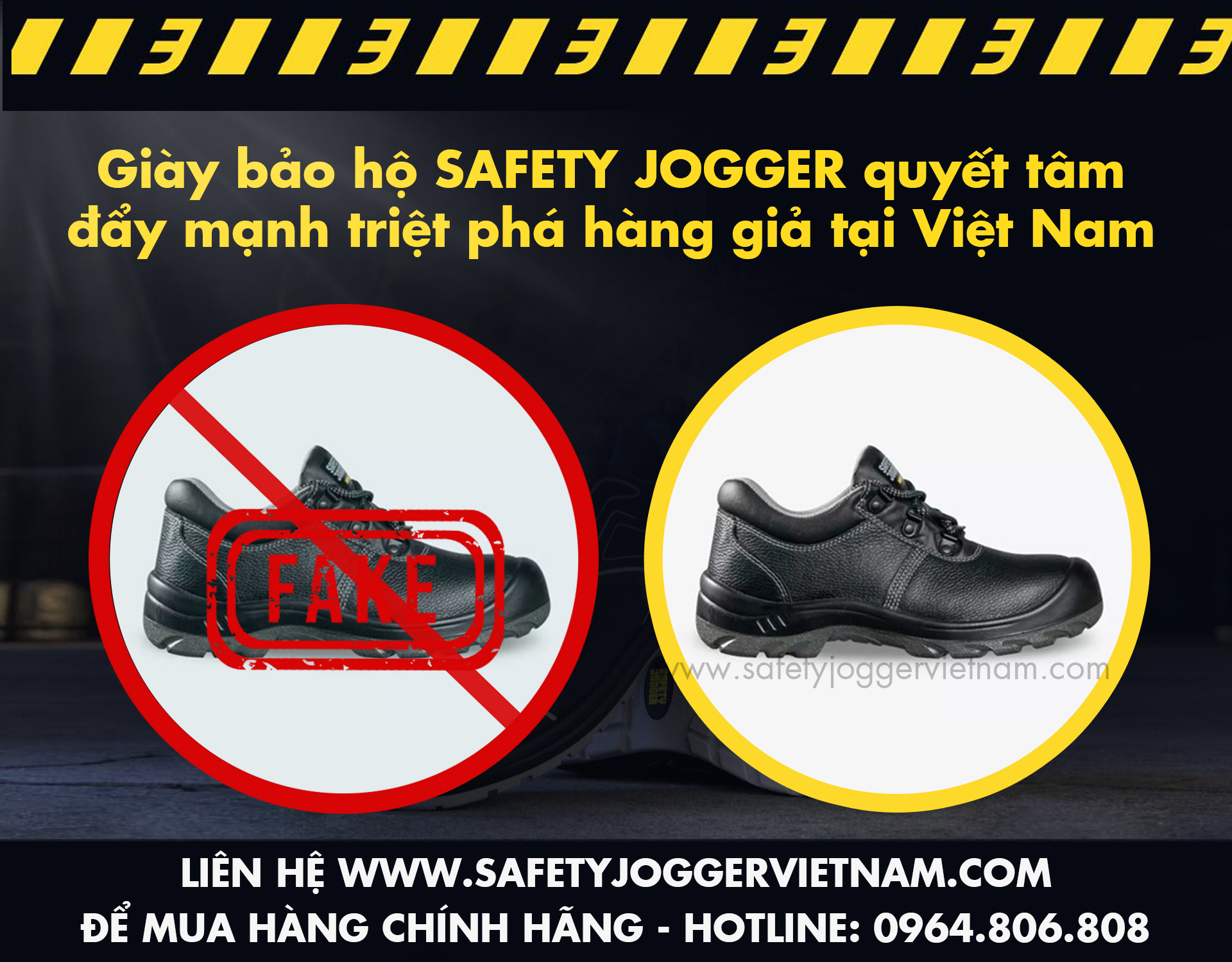 phân biệt giày Jogger thật và giả